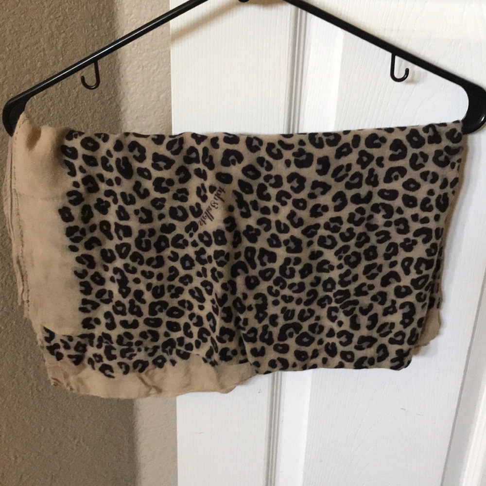Stella & Dot Leopard Print Scarf